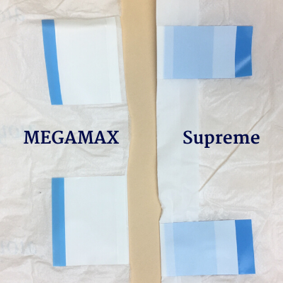 MEGAMAX and Supreme tabs side by side