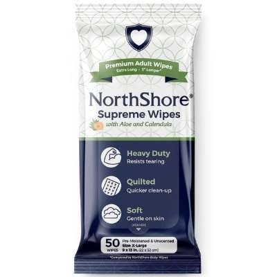 NorthShore Heavy-Duty Quilted Wipes
