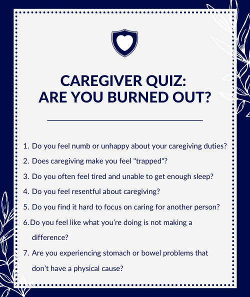 Caregiver Quiz questions