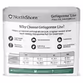 NorthShore GoSupreme Lite 6-Hour Pull-Up Incontinence Underwear