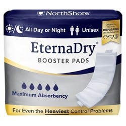 NorthShore Booster Pad Diaper Inserts with Adhesive Strip