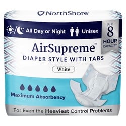 NorthShore AirSupreme Tab-Style Adult Incontinence Briefs