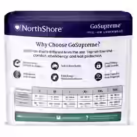 NorthShore GoSupreme Overnight 8-Hour Pull-Up Incontinence Underwear