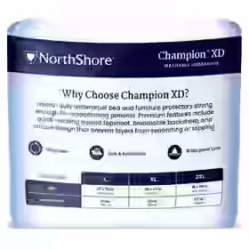 NorthShore Champion XD Premium Washable Bed Protectors (Underpads)